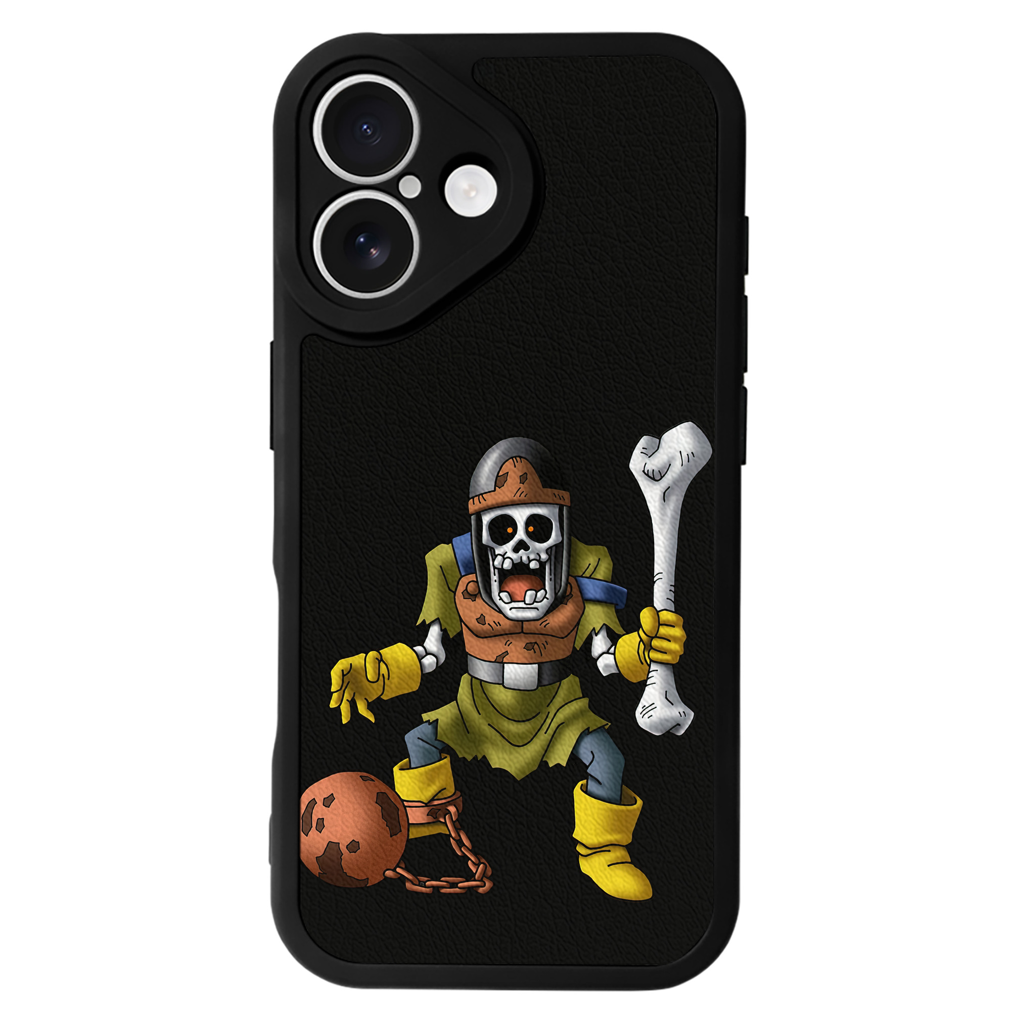 （画像用） ドラゴンクエスト Doragon Kuesuto Dragon Quest 【iPhone 16シリーズ対応】シリコンスマホケース（レザー調） 材質：シリコン
